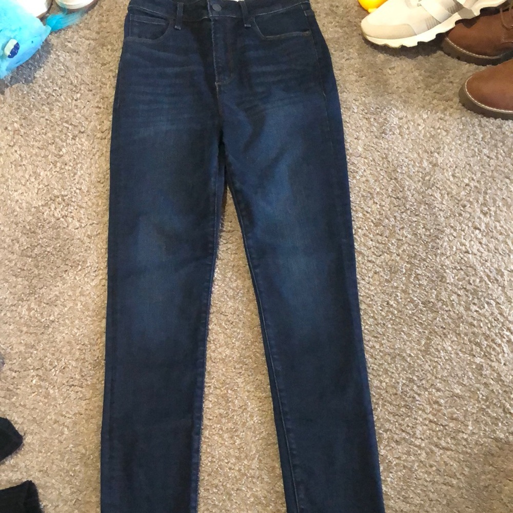 Abercrombie super skinny high rise jean